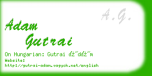 adam gutrai business card